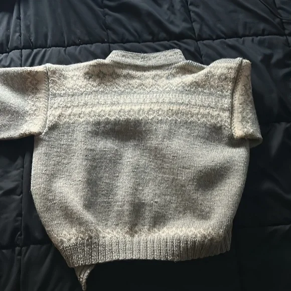 Vintage Norwegian Wool Cardigan - Picture 2 of 8